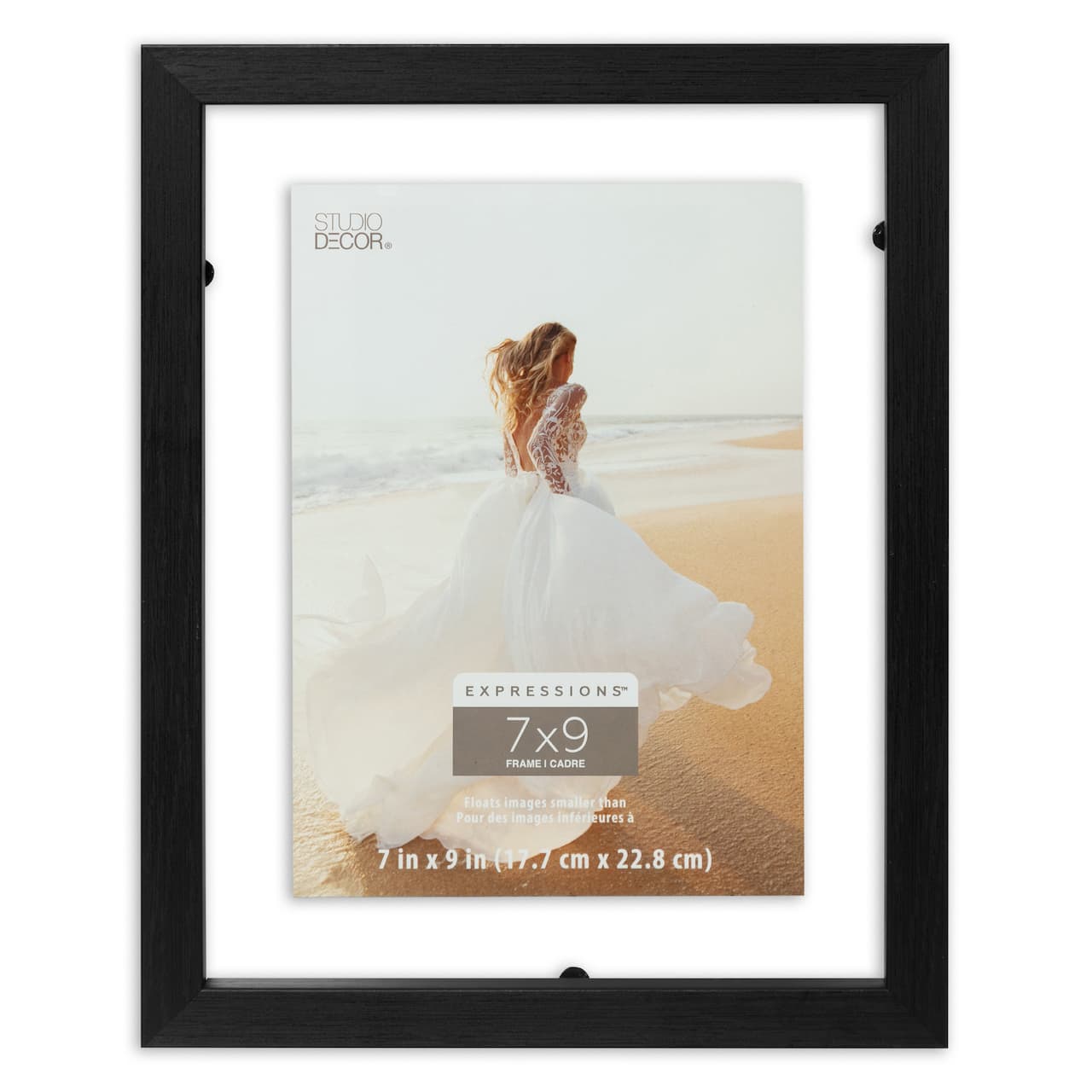 12 Pack: Black 7" x 9" Float Frame, Expressions™ by Studio Décor®
